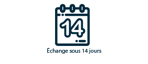 Echange sous 14 jours